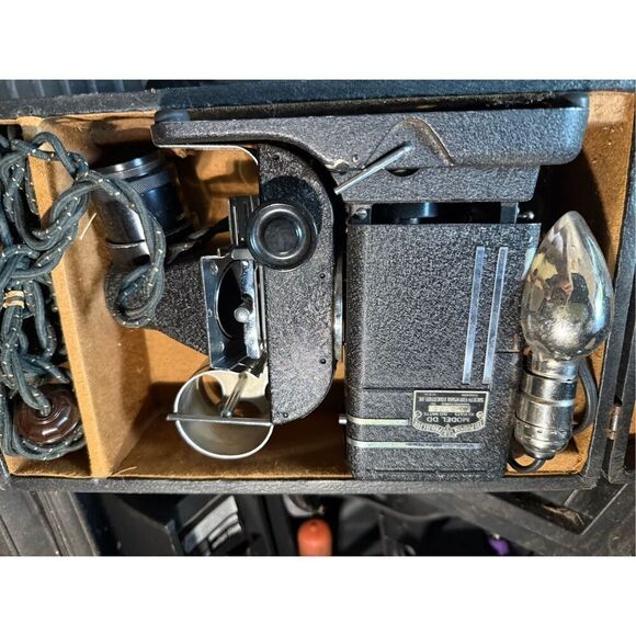 Society for Visual Education Other - Society for Visual Education Vintage 1940s SVE Filmstrip Projector Model DD